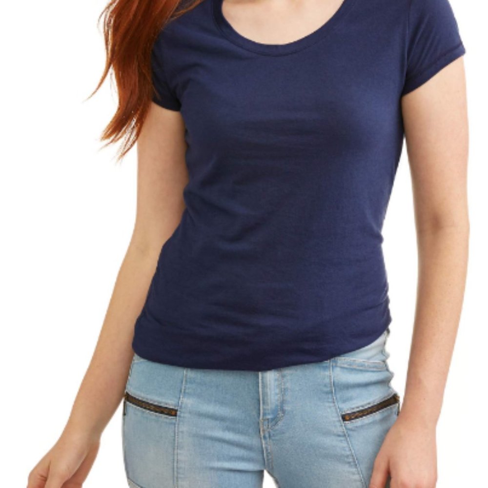 No Boundaries Scoopneck Tee Shirt